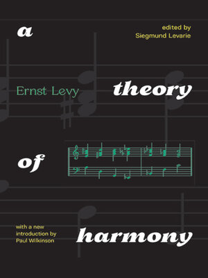 cover image of A Theory of Harmony